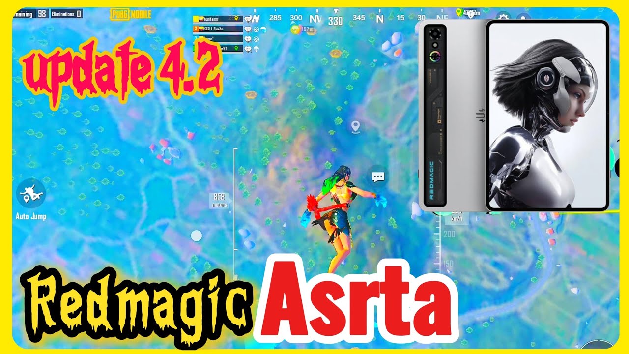 Gaming Tablet Redmagic Astra Pubg Mobile testing #pubgmobile #trendingvideo #viralvideo #redmagic 