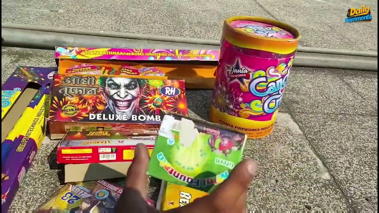 10 Differents Diwali Crackers Testing | New Firecrackers Testing | Diwali Crackers Testing Video