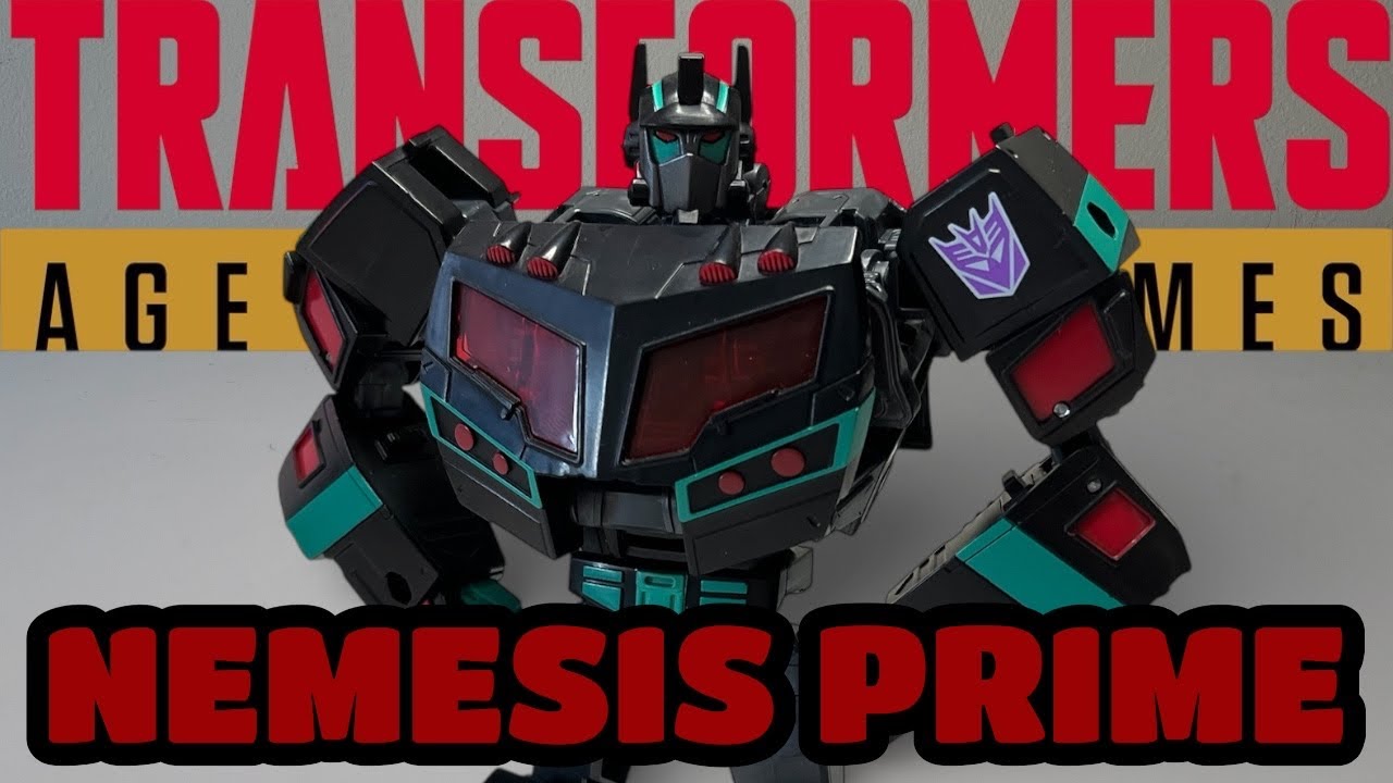 For a repaint this is amazing | Transformers age of the primes Nemesis Prime review (3/4)