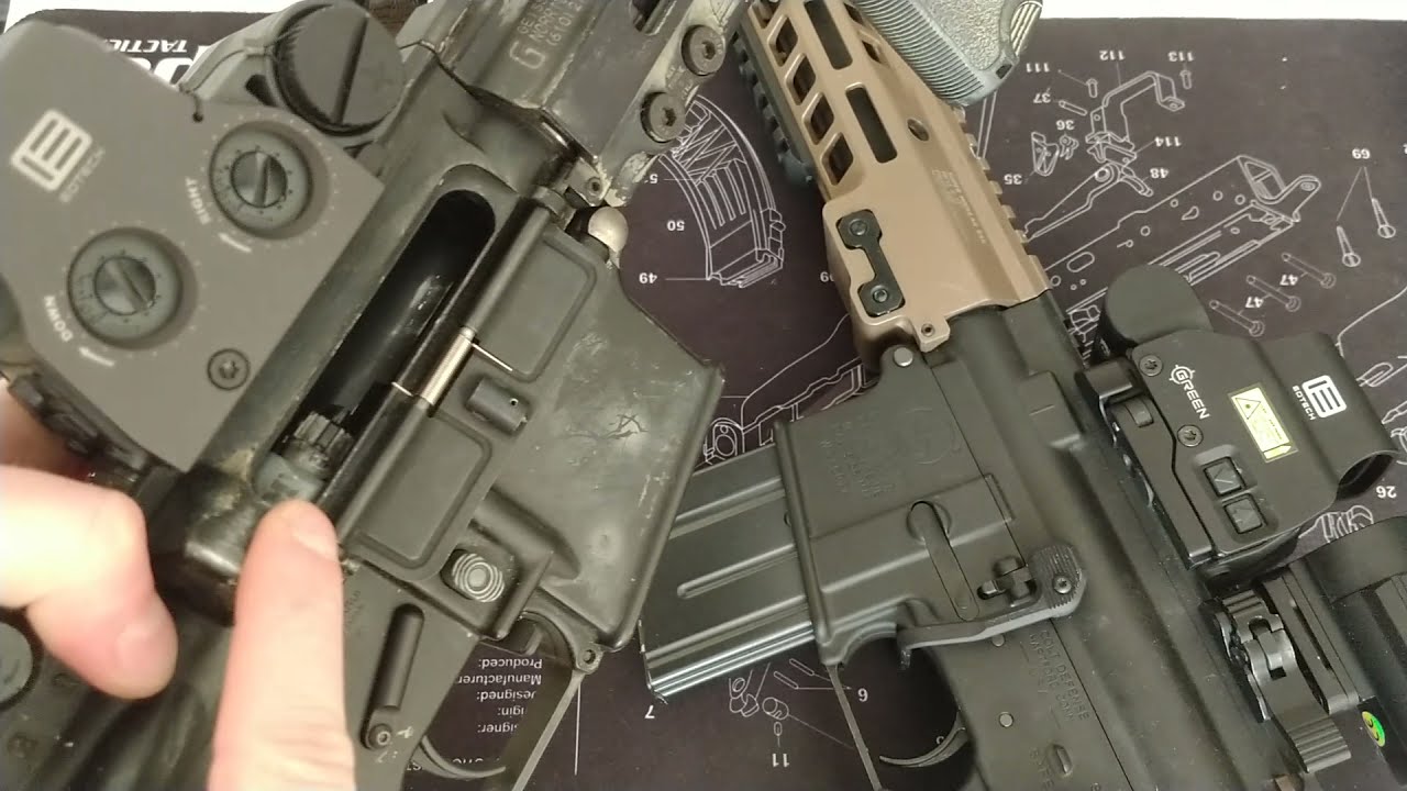 Magpul B.A.D lever and the MWS Zet plate - how to get proper function (Airsoft)