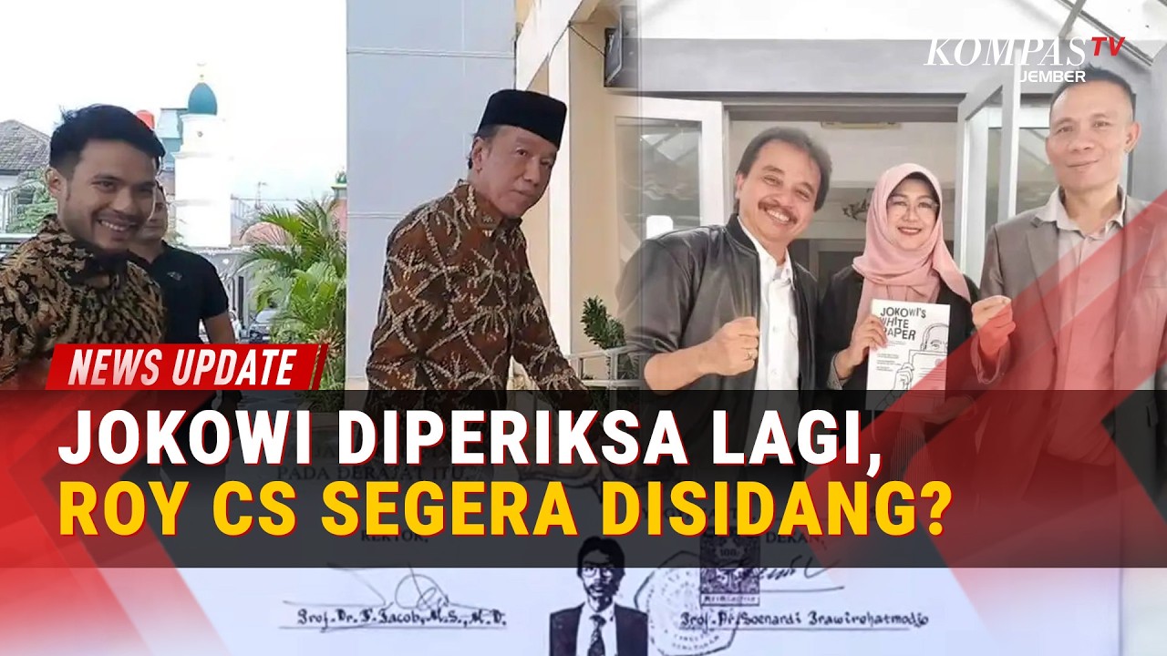 Diperiksa 2,5 jam! Jokowi Jawab 10 Pertanyaan Soal Skripsi & Kuliah Di UGM, Roy Cs Segera Disidang?