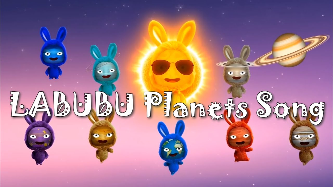 🧸 Песня о планетах Лабубу 😎 Поющие планеты 😎 Песня о планетах 🌍 Солнечная система ᕱᕱ Приключения ...