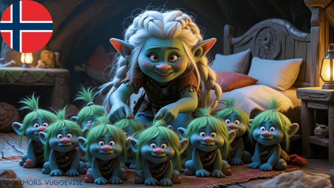 Trollmors Vuggevise - Lullaby Versjon | Jam med Lam 🐑