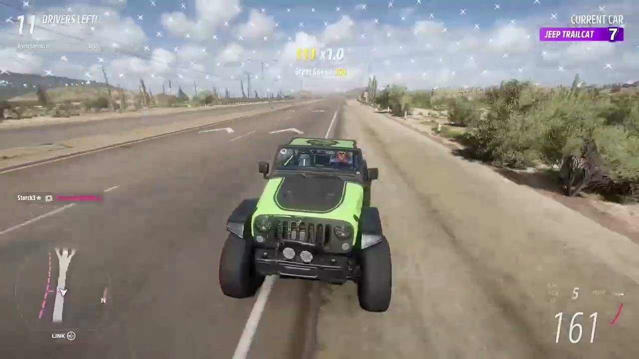 Forza Horizon 5 Eliminator | 7 Jeep VS 10 Mercedes-AMG | Eliminating MOYKIEEH0058