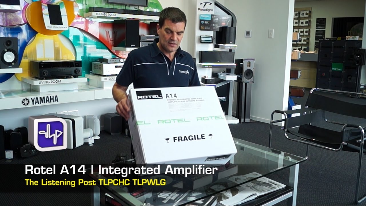 Rotel A14 Integrated Amplifier Unboxing First look | The Listening Post | TLPCHC TLPWLG