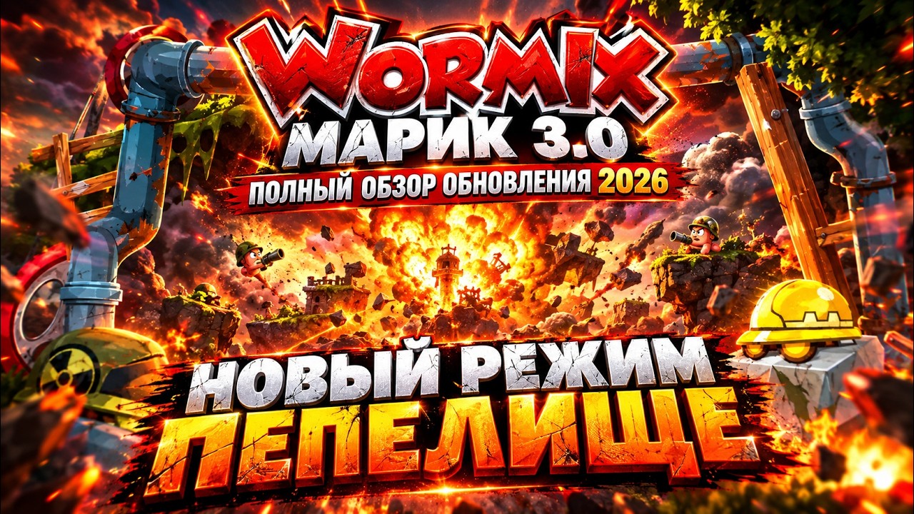 ВОРМИКС: МАРИК 3.0 &mdash; ПОЛНЫЙ ОБЗОР ОБНОВЛЕНИЯ. НОВЫЙ РЕЖИМ &laquo;ПЕПЕЛИЩЕ&raquo;