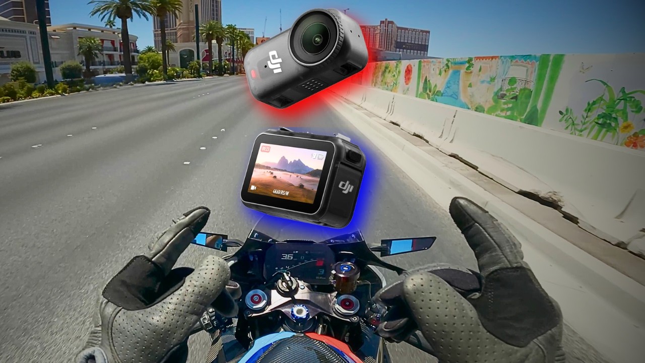 The NEW Best Motovlogging Action Camera?! (DJI Osmo Nano)