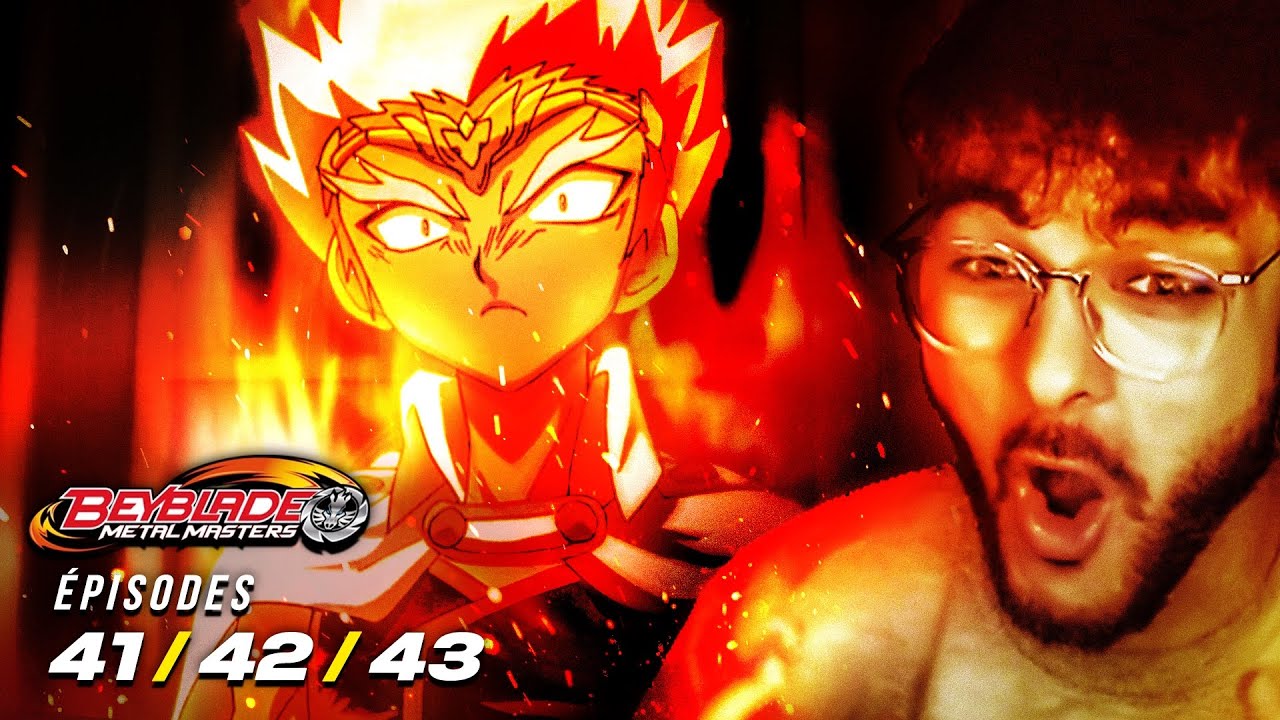 LA PLUS GRANDE ARRIVÉE DE L'HISTOIRE 😍 BEYBLADE METAL MASTERS ÉPISODES 41 42 43 RÉACTION FR !