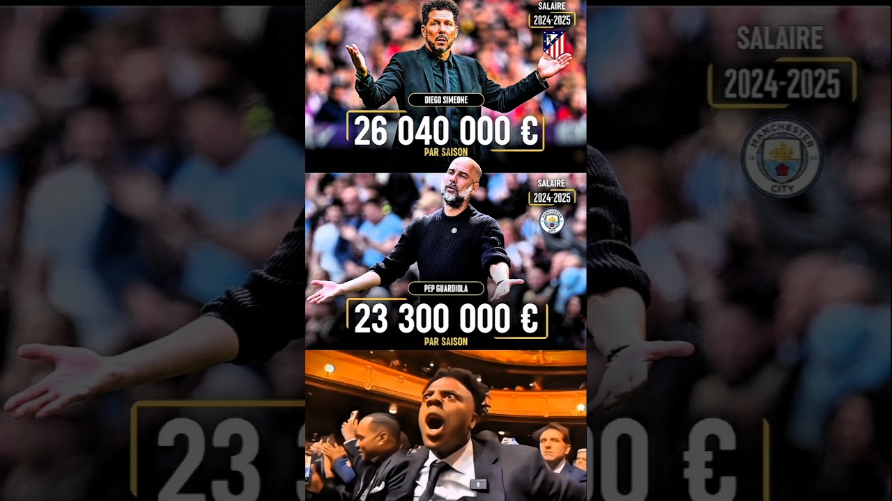 Diego Simeone Vs Pep Guardiola Deserved Salary...🔥⚽