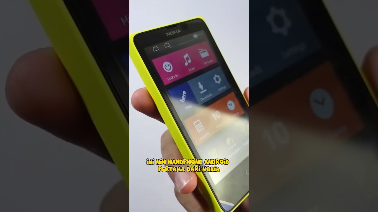HP NOKIA PERTAMA YANG PAKE OS ANDROID TAPI MASIH MALU-MALU & BERASA NANGGUNG!