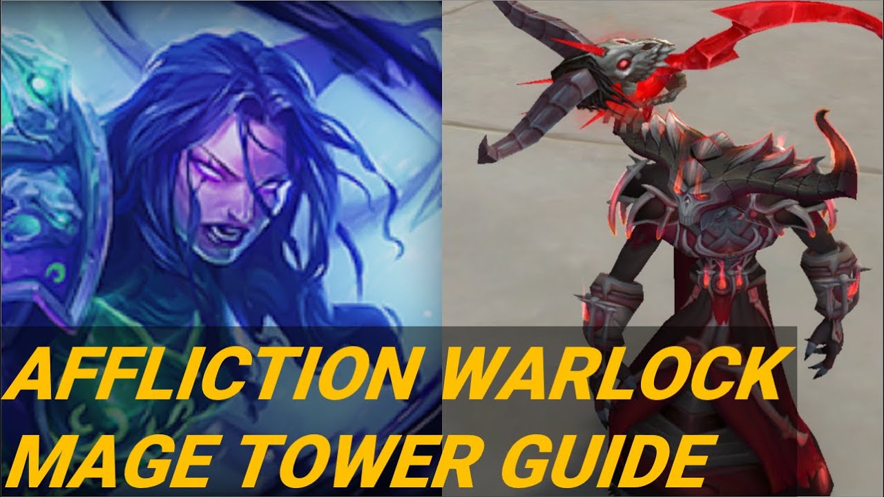Affliction Warlock Guide | Mage Tower 11.1.7 / No addons!