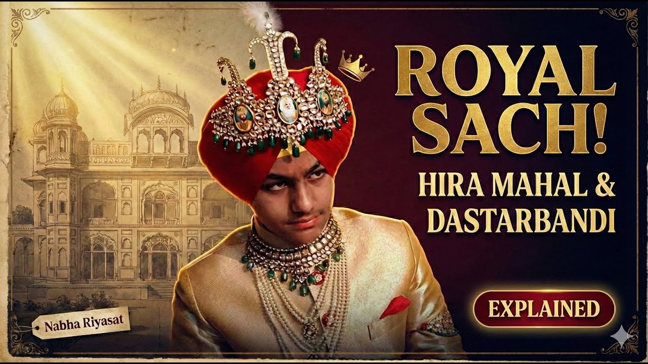 Nabha Riyasat Ki Asli Kahani | Dastarbandi, Hira Mahal & Abhayuday Pratap Singh Ka Sach!