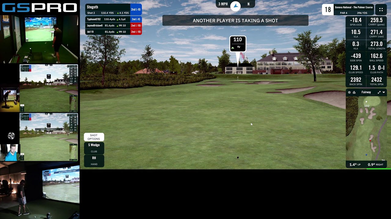 GSPro - SimGolf Quinn Cup 2026 Round 2