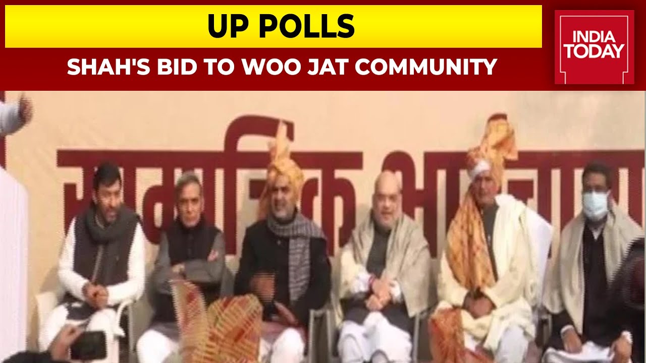 'You Think Of Farmers’ Interests & So Does BJP’: Amit Shah Meets Jat Leaders Ahead Of U.P Polls