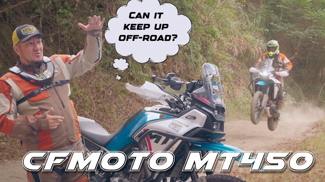 Does the CFMoto Ibex 450 MT do everything a bigger adventure bike does? Off-road ride review