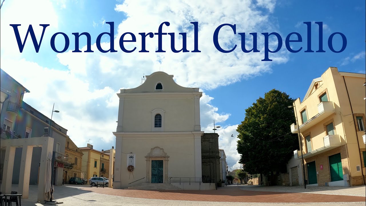 EX PAT LIFE IN ABRUZZO. Cupello Part One. A brilliant town right in the heart of things.
