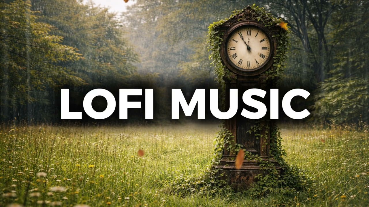 Let go of what you can't control🌻🌤3 hour pendulum clock/Lo-fi for study, work, relaxing music