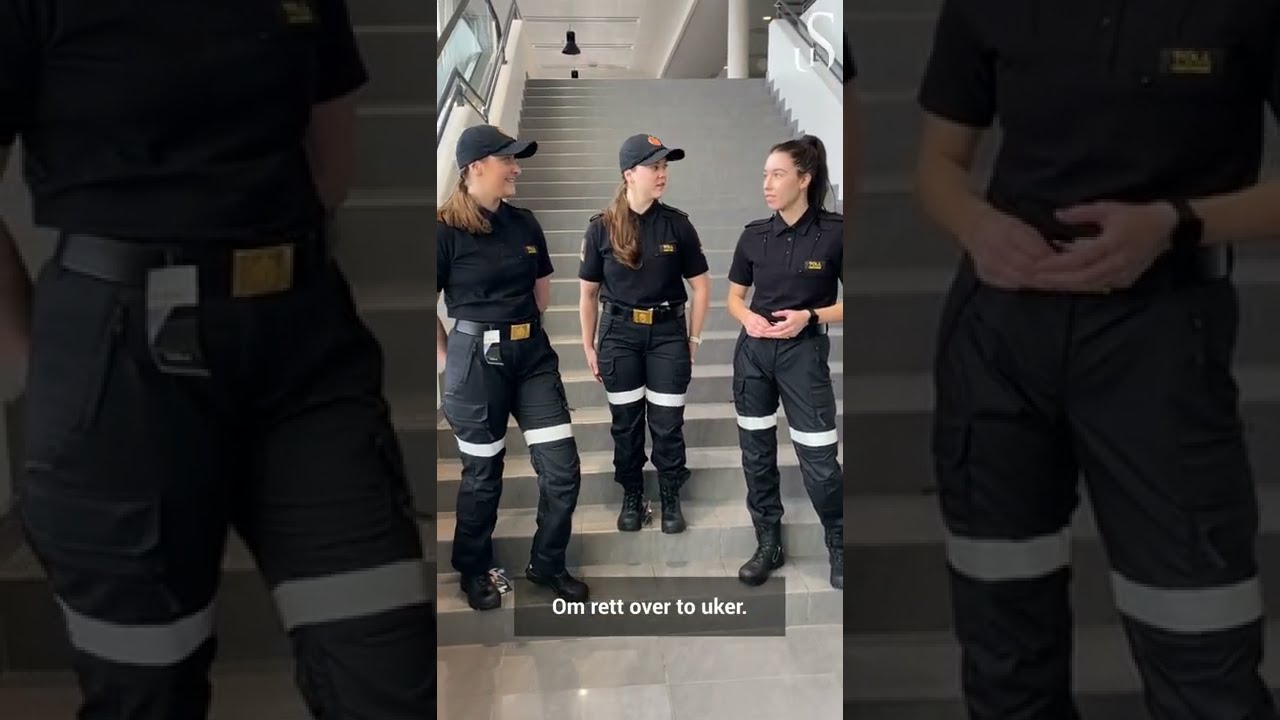 Tollstudentene får uniformene sine