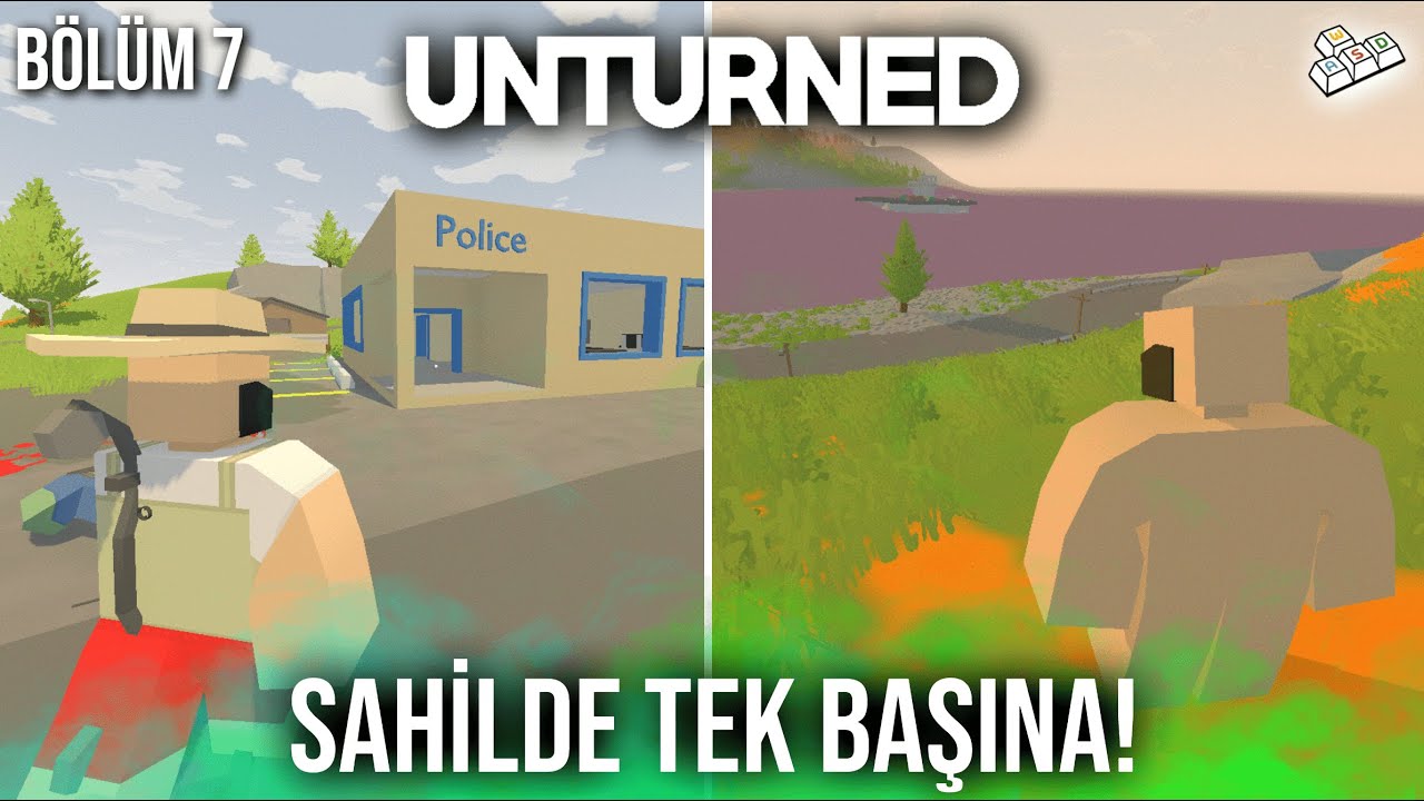 Sahilde Tek Başımızayız! | Unturned Türkçe S2 Bölüm 7