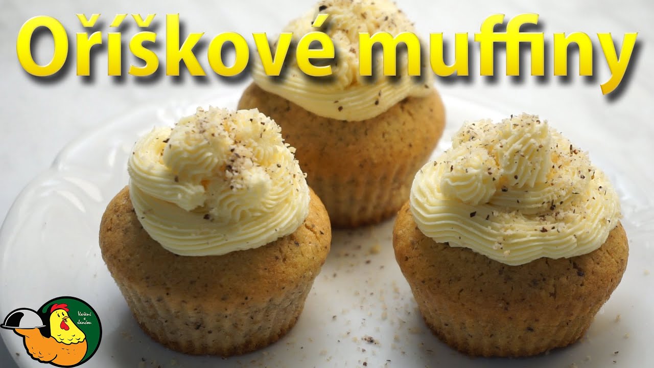 Oříškové muffiny