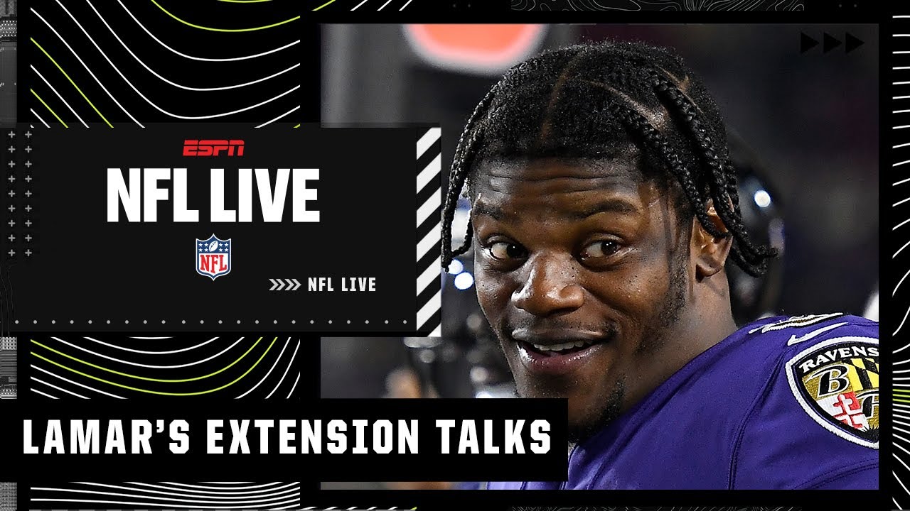 Lamar Jackson's extension the MOST IMPORTANT in the HISTORY of the NFL?! | NFL Live