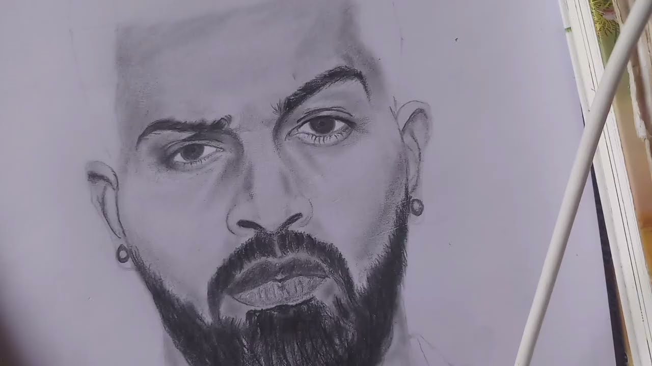 #howtodrawing#hardikpandya#pencilsketch #trendingdrawingvideo#art#realisticfacedrawing#video 