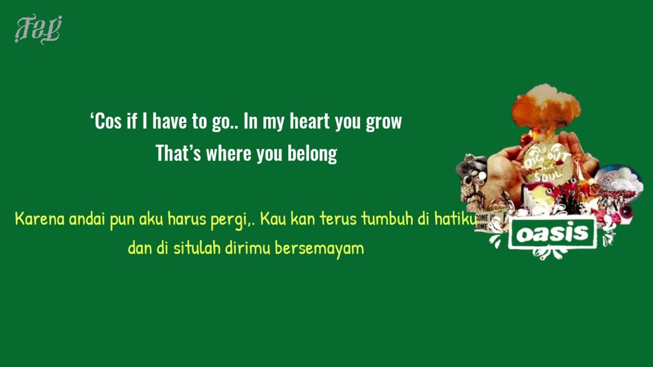 Oasis - I’m Outta Time - Lirik dan Terjemahan