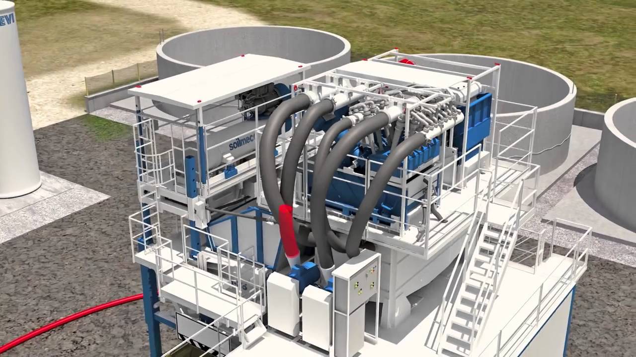 Erke Group, Soilmec Hydromill Module SH 50 DiaphragmSlurry walls Soilmec [150m & 250 mt deep]