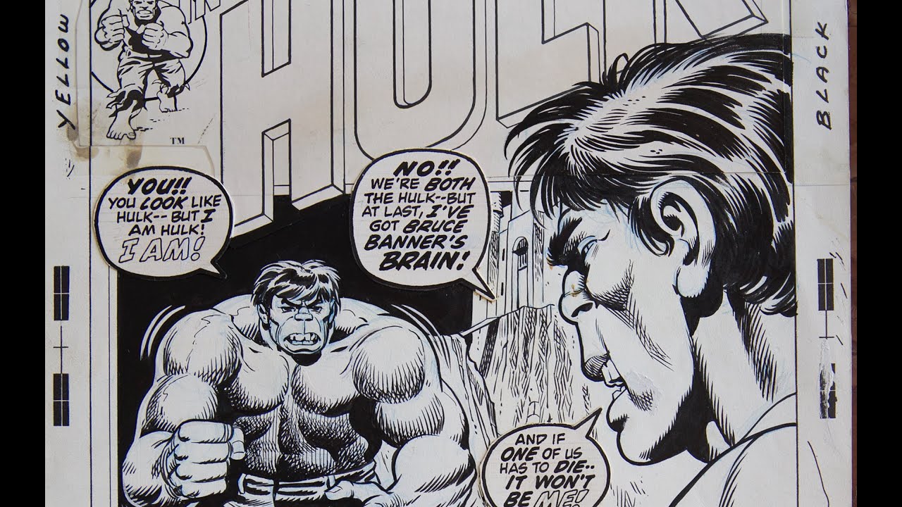 ORIGINAL ART SHOW AND TELL with Erik Larsen