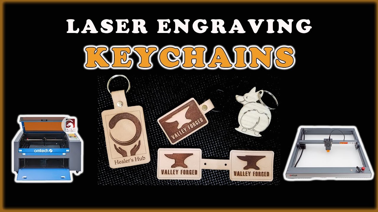 Laser Engrave KEYCHAINS! A 'must' for your laser business.