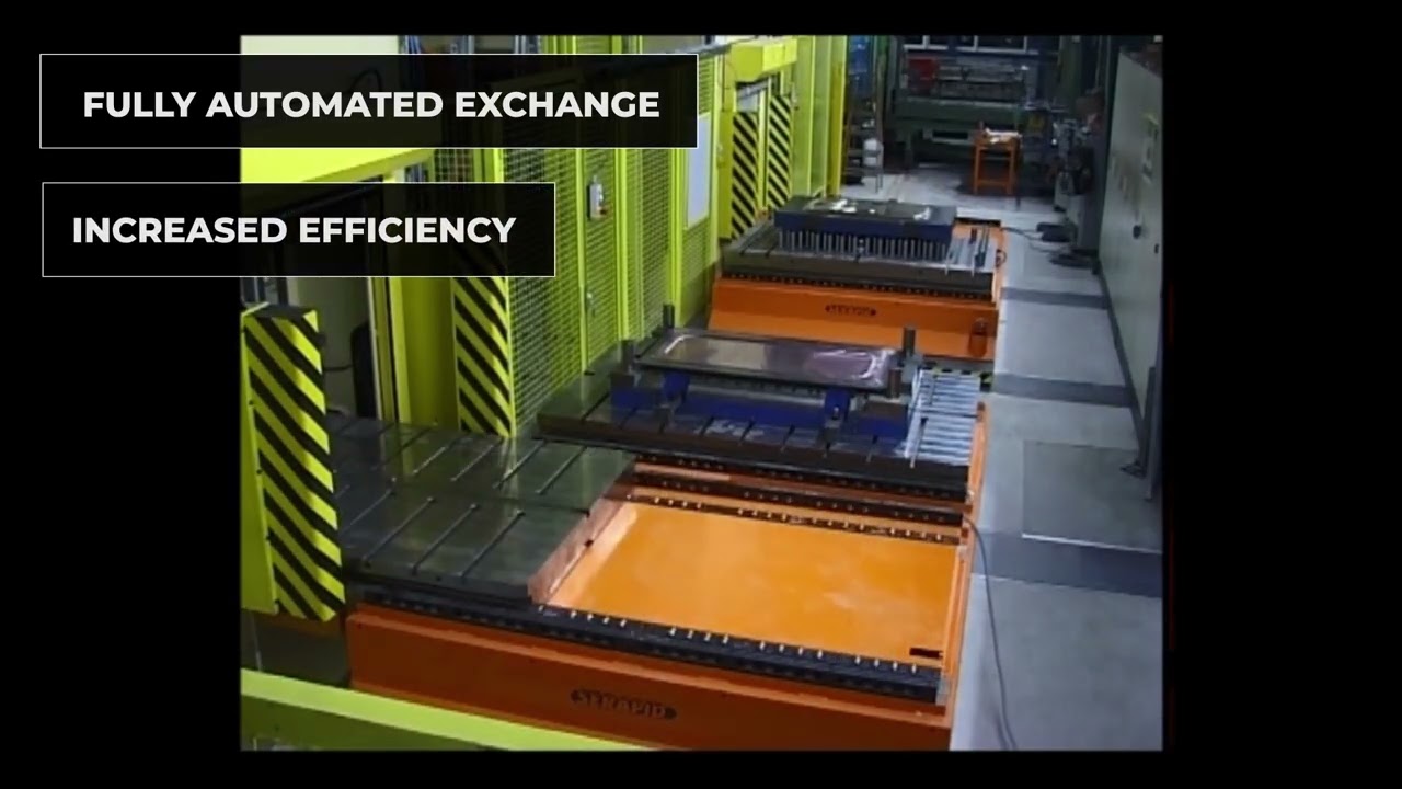 SERAPID QDX Press Automation - Quick Die Change with Rigid Chain Technology