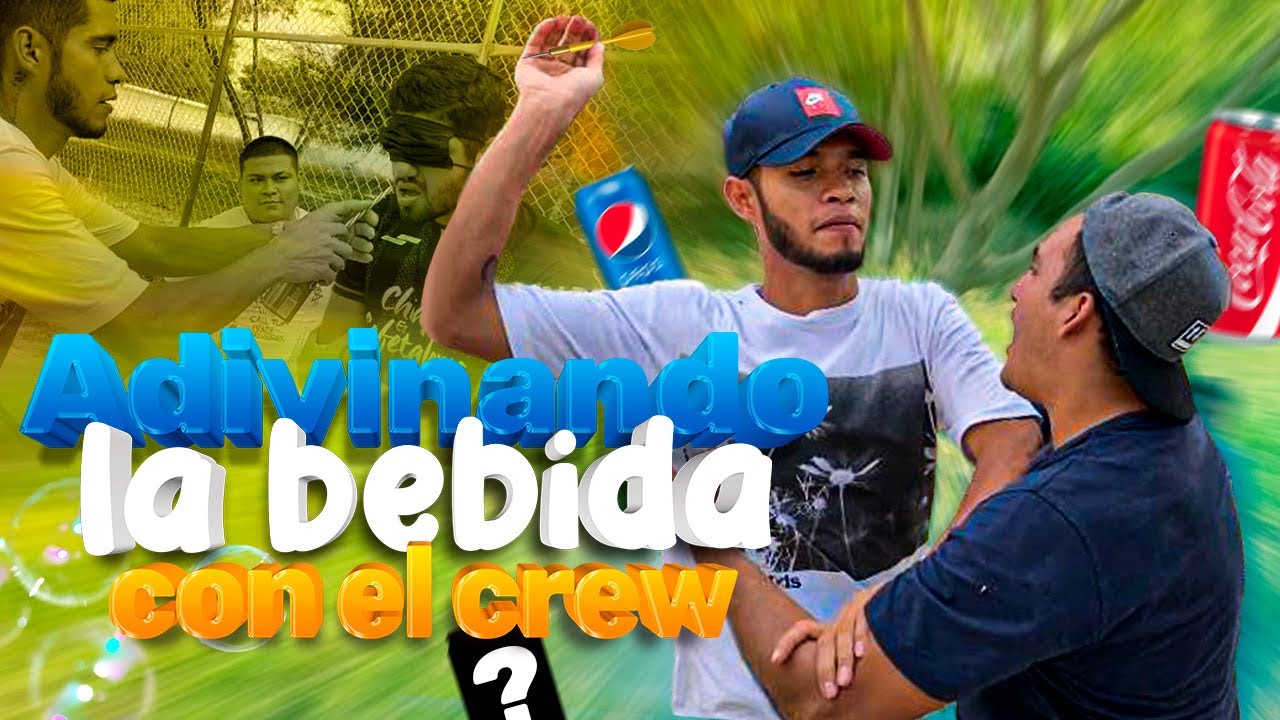 🥤ADIVINA LA BEBIDA CON EL CREW RETOJORJAIS | SALE MAL 😅