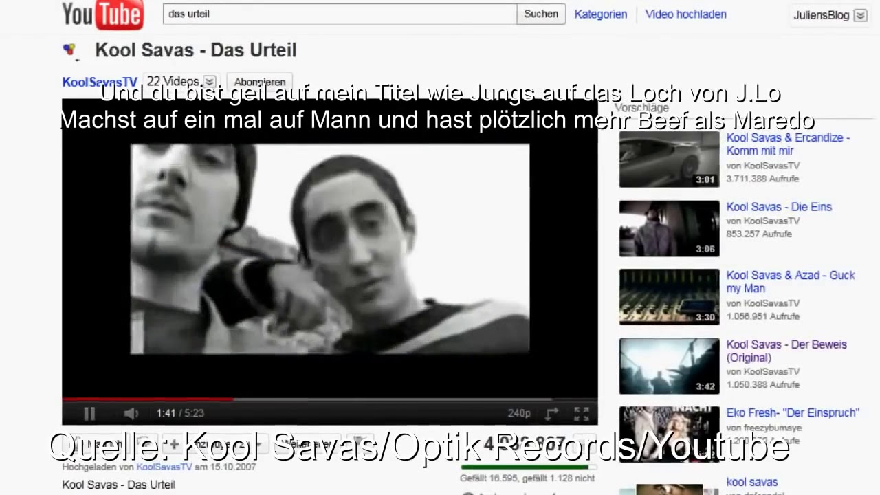 JuliensBlog Rapanalyse  7    Kool Savas