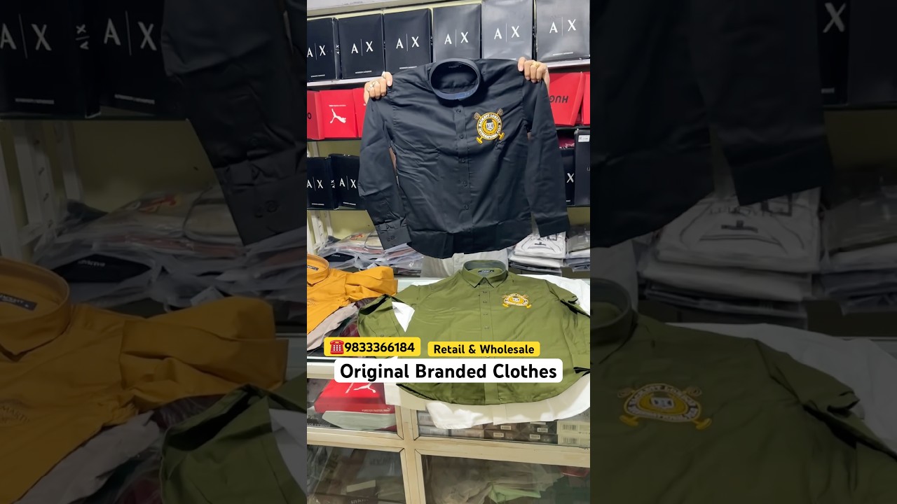 100% Original Clothes Premium & Imported Retail Wholesale Mumbai Cotton Tshirts Sale Shirts COD