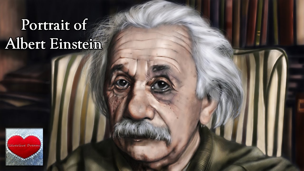 Portraits | Albert Einstein | Digital Painting Timelapse