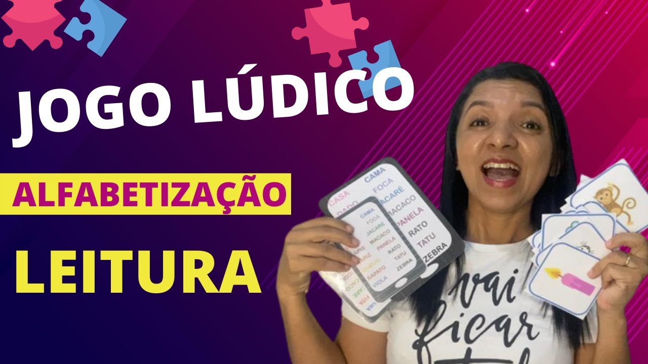 Jogo Lúdico Leitura e Alfabetização [PESQUISA NO CELULAR] Professor em Sala