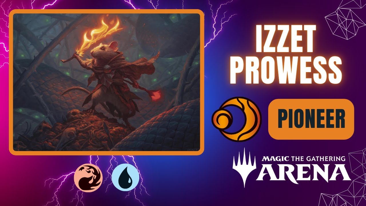 💧🔥 Izzet Prowess | Pioneer | Magic the Gathering Arena Gameplay | ECL | BO1 | Lorwyn Eclipsed