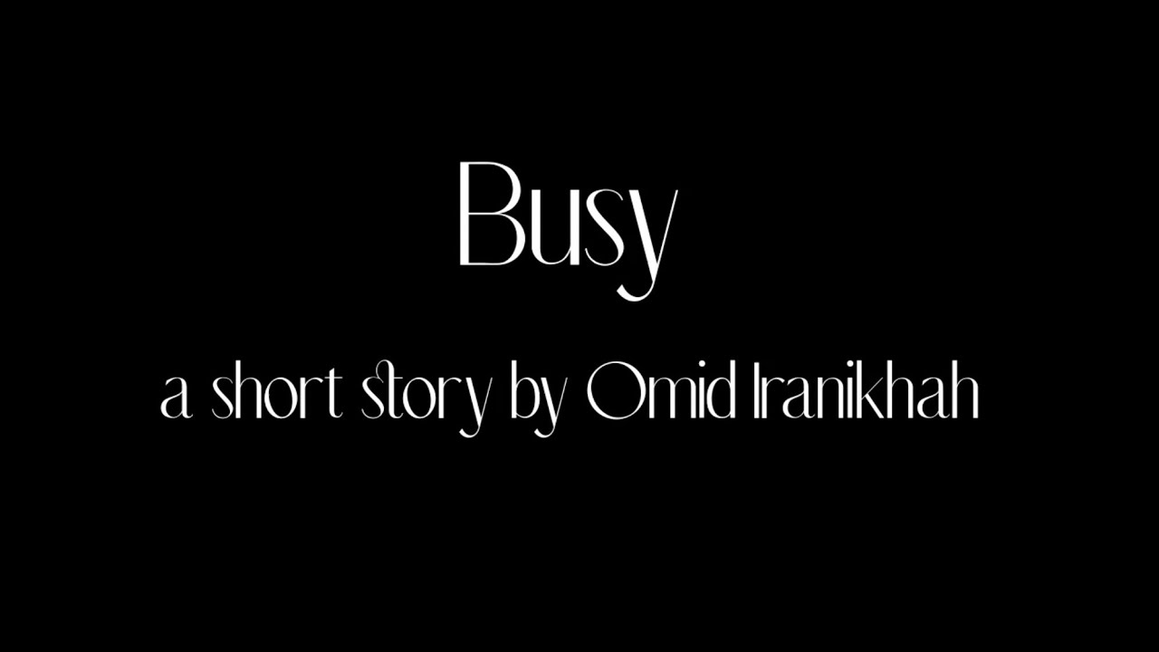 Busy - A Short Story (Audiobook)