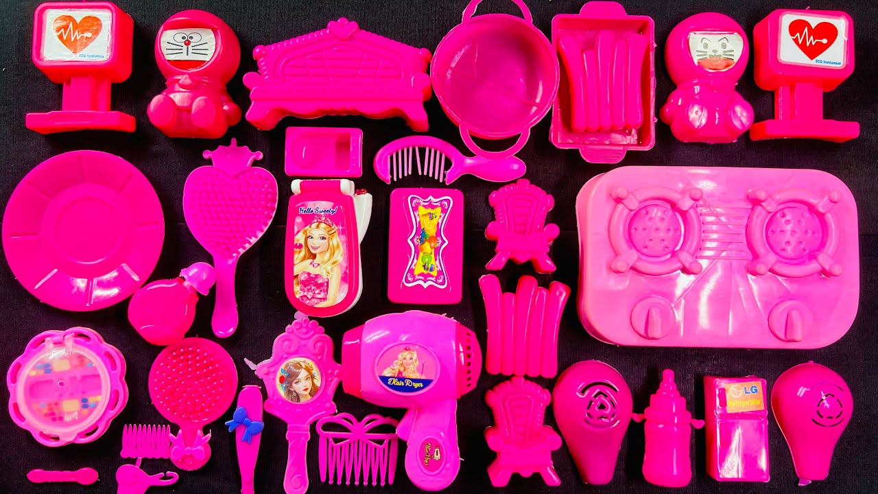 08 Minutes of Pink Toys ASMR 🌸 Sleepy & Comforting Sounds (No Talking)