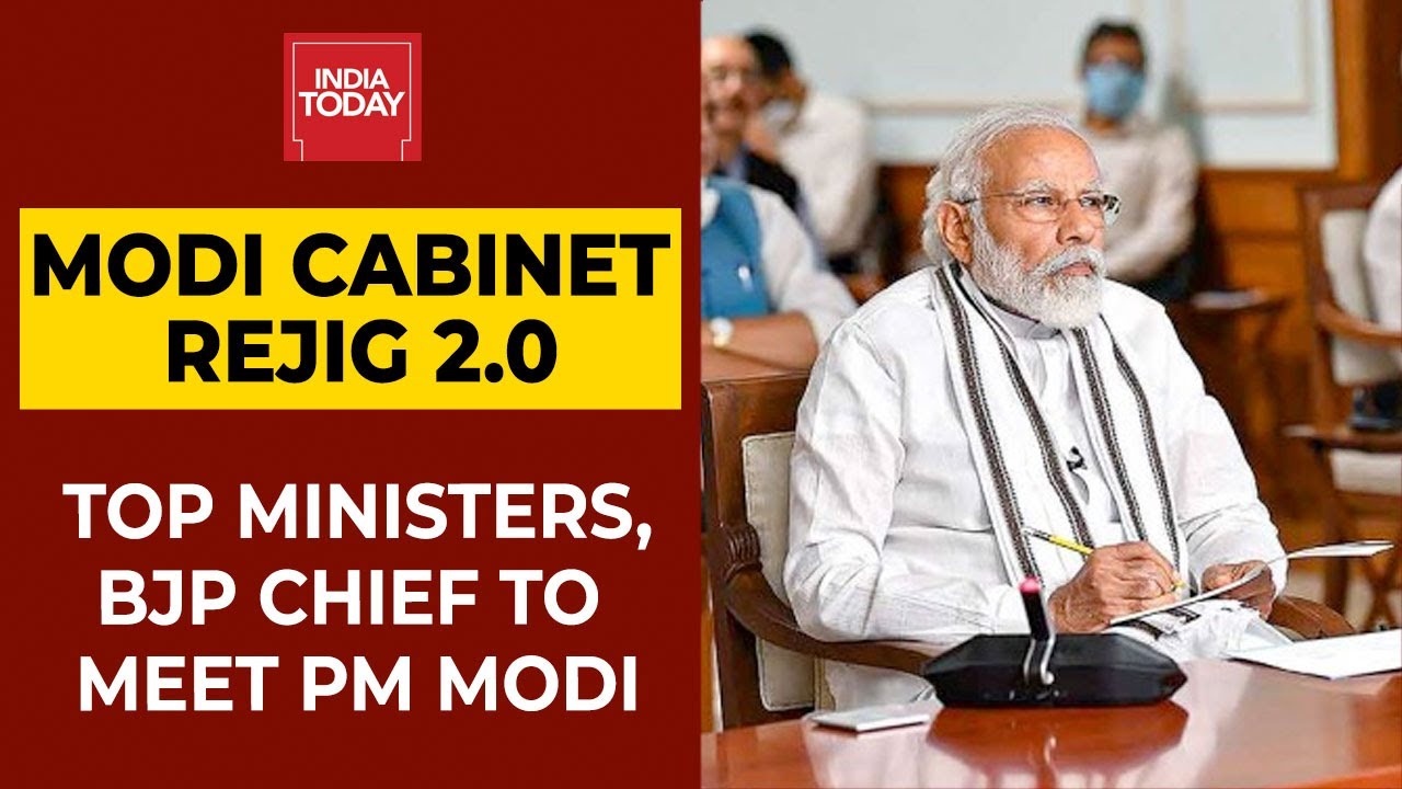 Modi 2.0 Cabinet Rejig: Top Ministers & BJP Chief To Attend Cabinet Rejig Meet | India Today