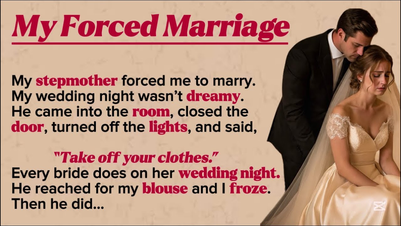 My wedding night | Learn English with story level 1lShorty story| Emotinal American stories