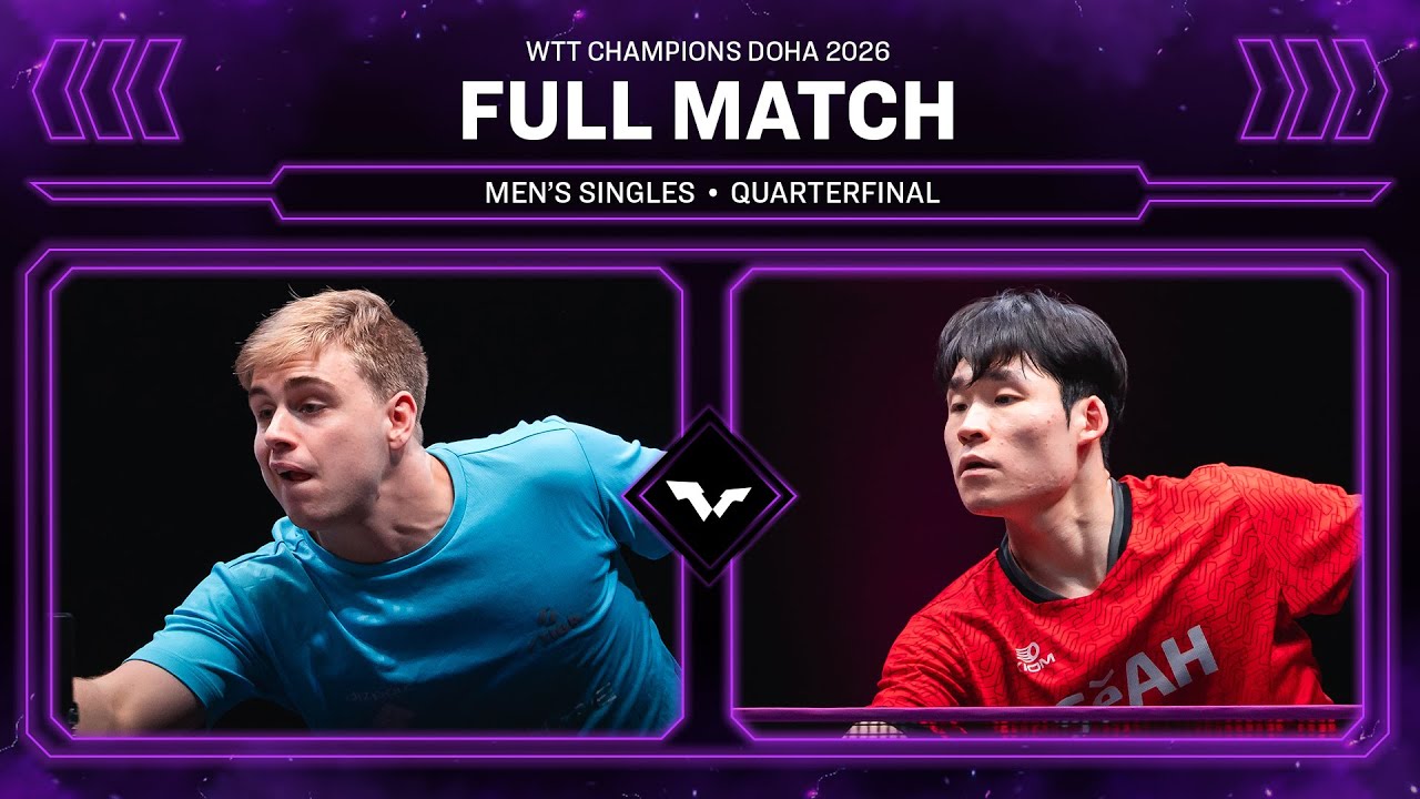 FULL MATCH | Truls Moregard vs Jang Woojin | MS QF | WTT Champions Doha 2026