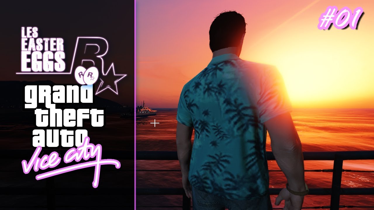 LES EASTER EGGS DANS LES JEUX ROCKSTAR - GTA VICE CITY (1/2)