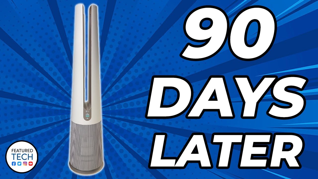 LG PuriCare AeroTower Purifying Fan Review | 90 Days Later | Featured Tech (2022)