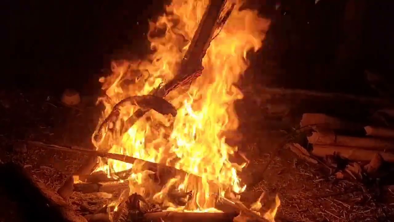 asmr suara api suara enak buat relaxsasi penghatar tidur