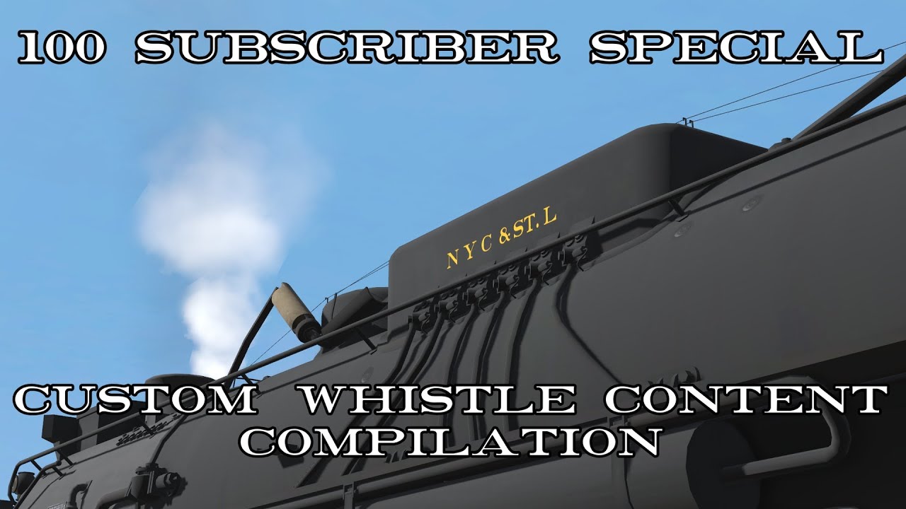 100 Sub Special - Custom Whistles Content Compilation | TRS22