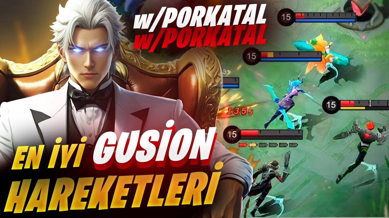 TÜRKİYE'NİN EN İYİ GUSİON HAREKETLERİ !! PORKATAL PUANLIYOR | Mobile Legends