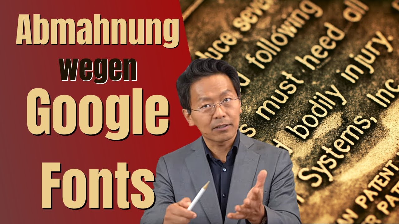 Abmahnung wegen Google Fonts gehören in den Müll - fast immer.