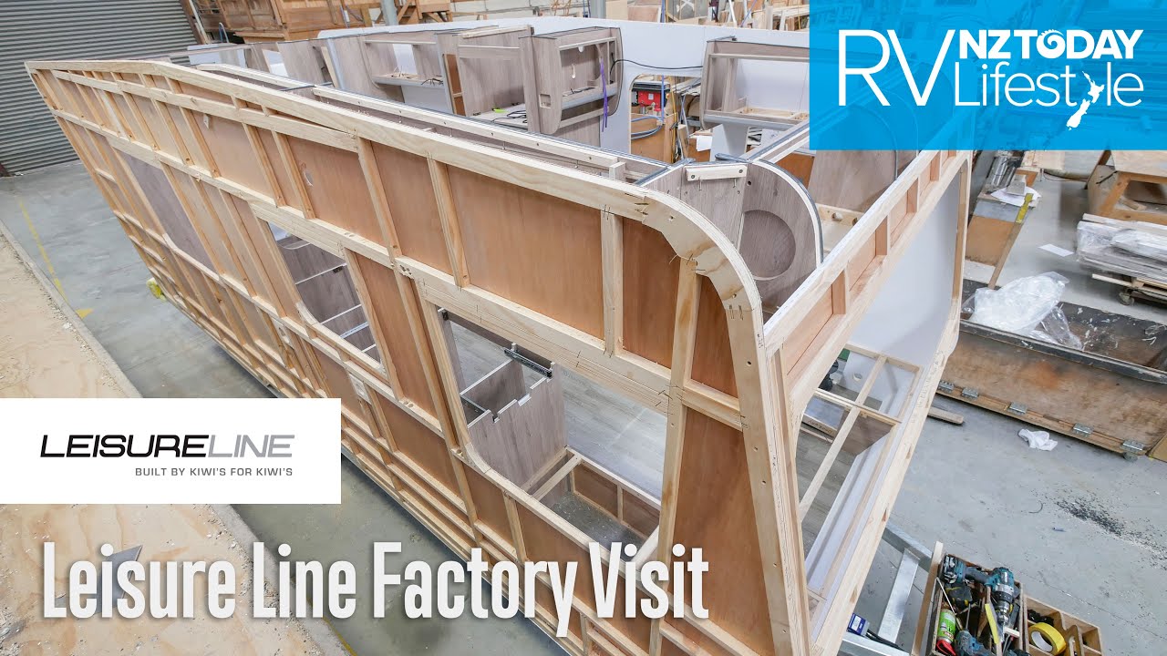 Caravan Factory Tour | Leisure Line Manufacturing | NZ