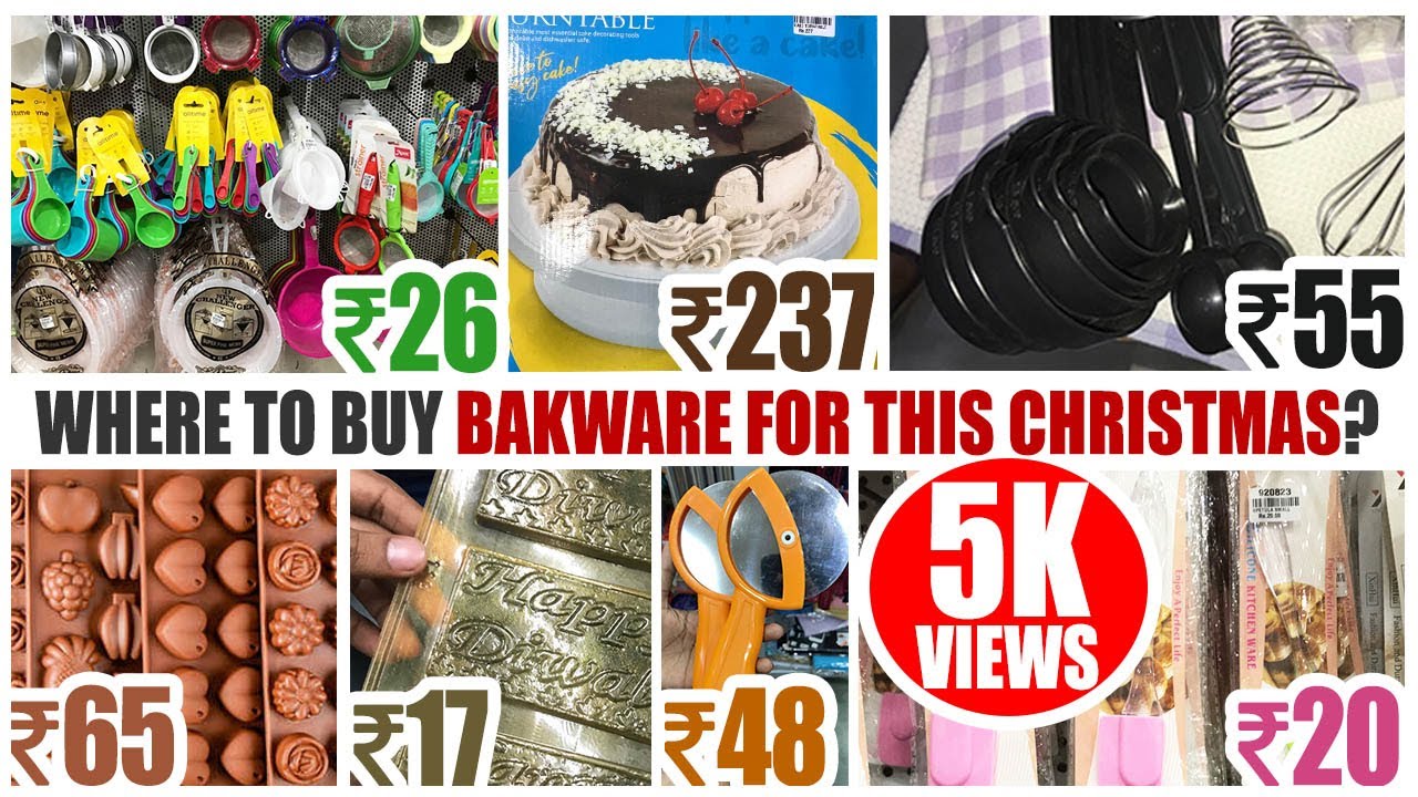 Baking Products @ Low Price | Adarsh Agencies | Chocolate Mould, Cake Pan, Turntable || Flavorish